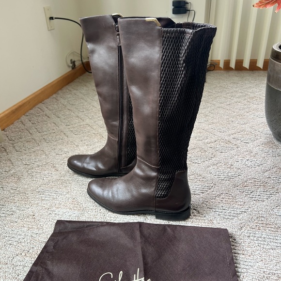 Cole Haan Womens Rockland Boot Chestnut Leather Size 10 - Picture 9 of 9